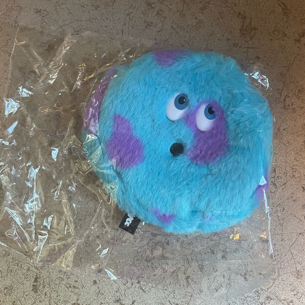 Blue and Purple Plush Toy